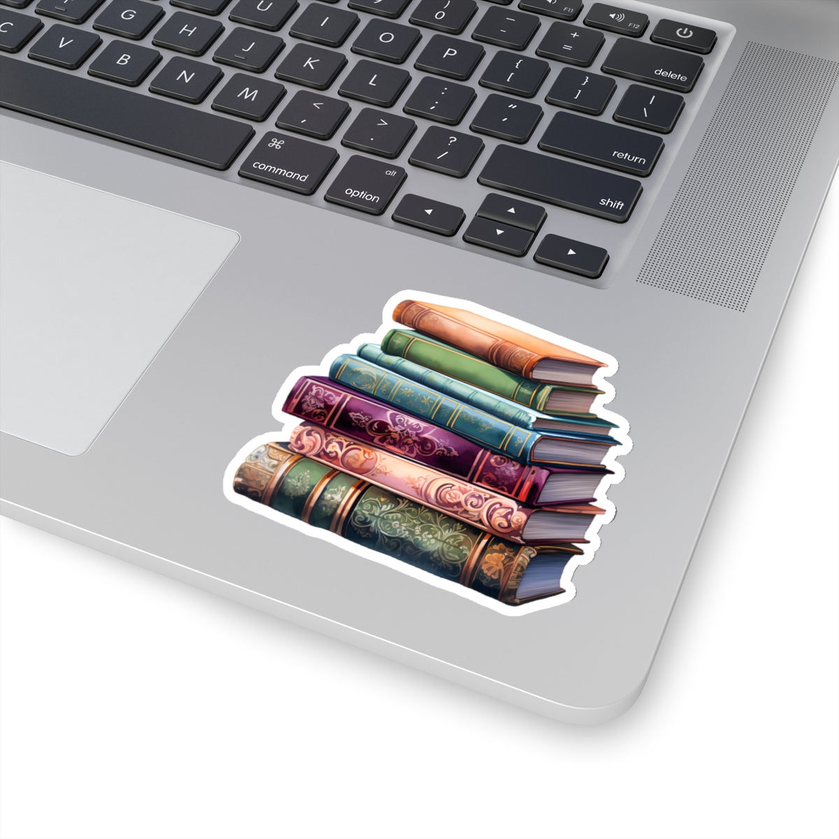 Book Stack Sticker