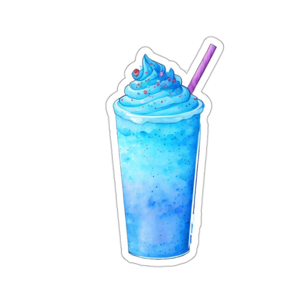 Blue Slushie Sticker