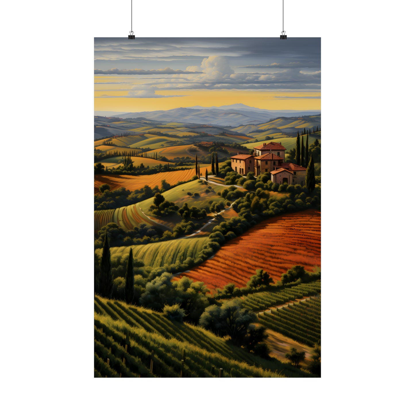 Italian Countryside Poster