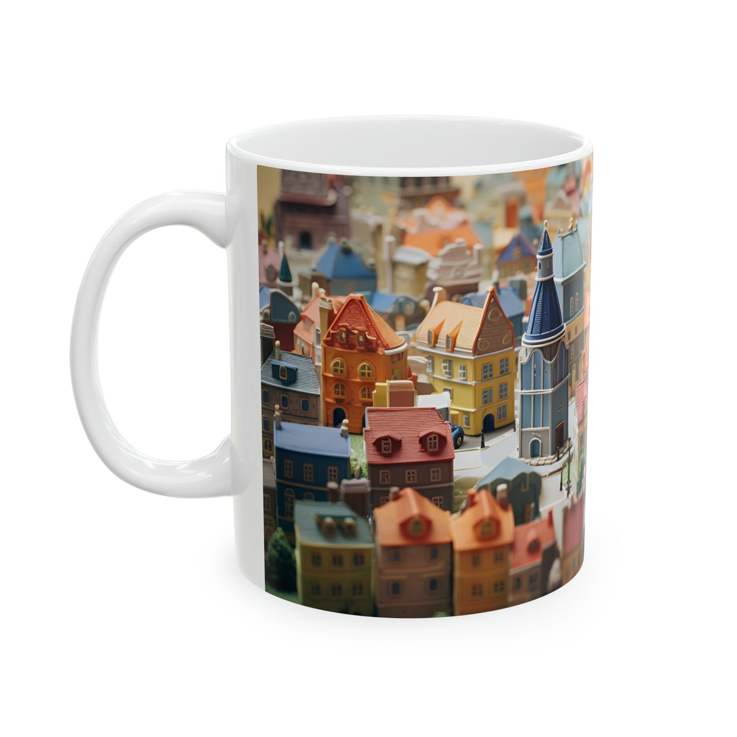 Miniature Town Mug