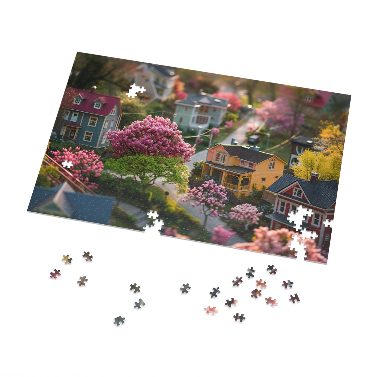 Tilt-Shift Town Jigsaw Puzzle ( 500,1000-Piece)