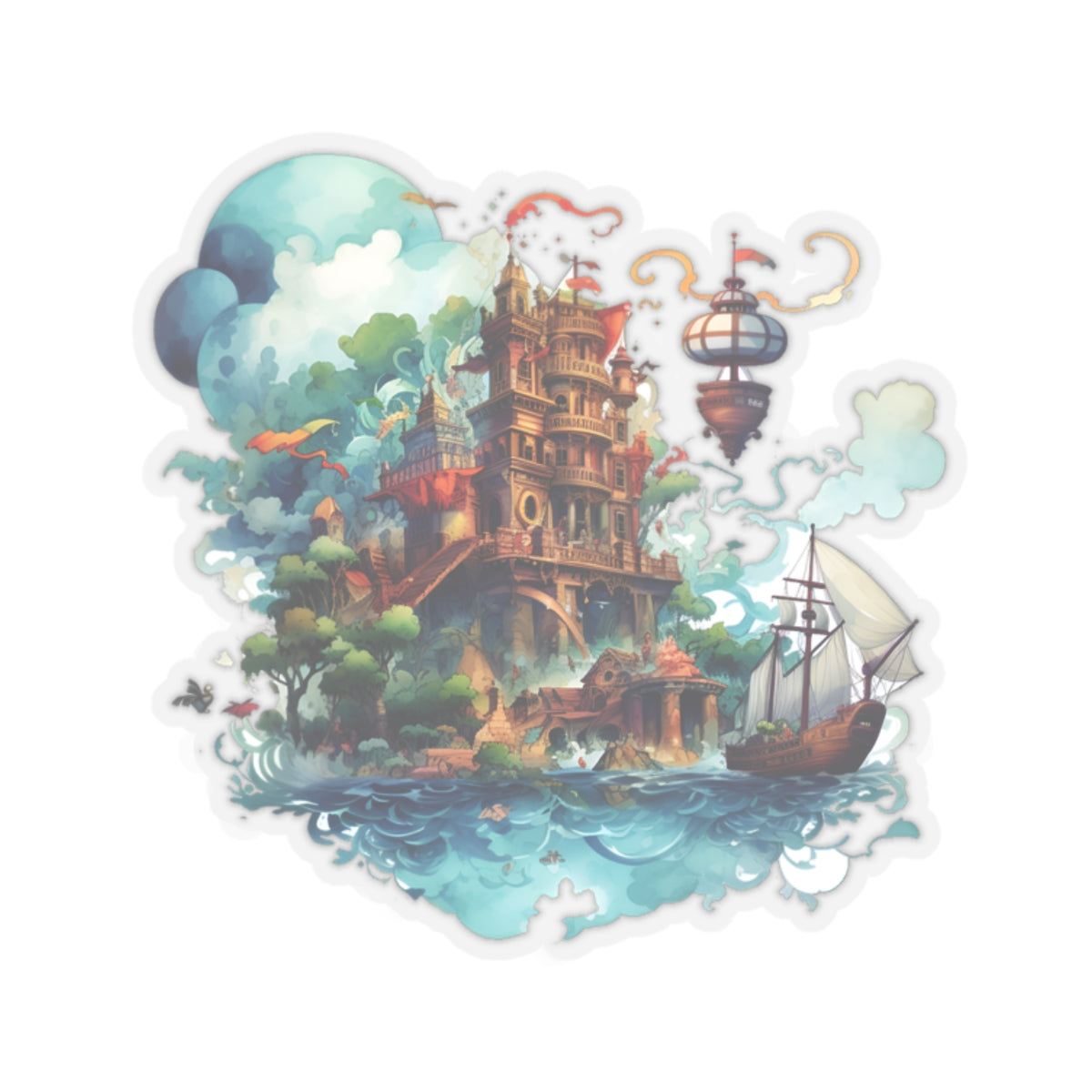 Castle Adventure Sticker