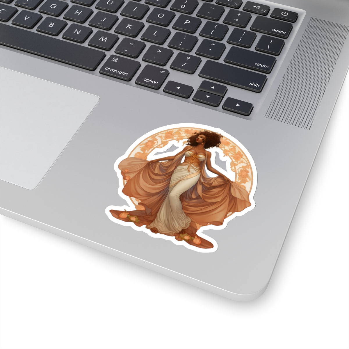 Art Deco Black Woman Sticker