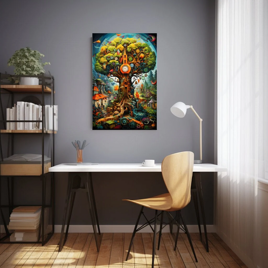 Clock Tree Poster