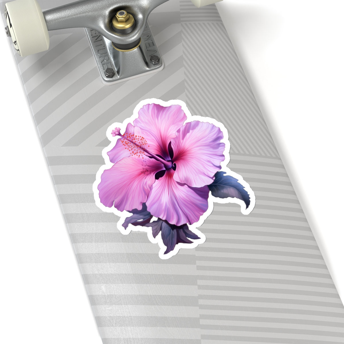 Pink Hibiscus Sticker