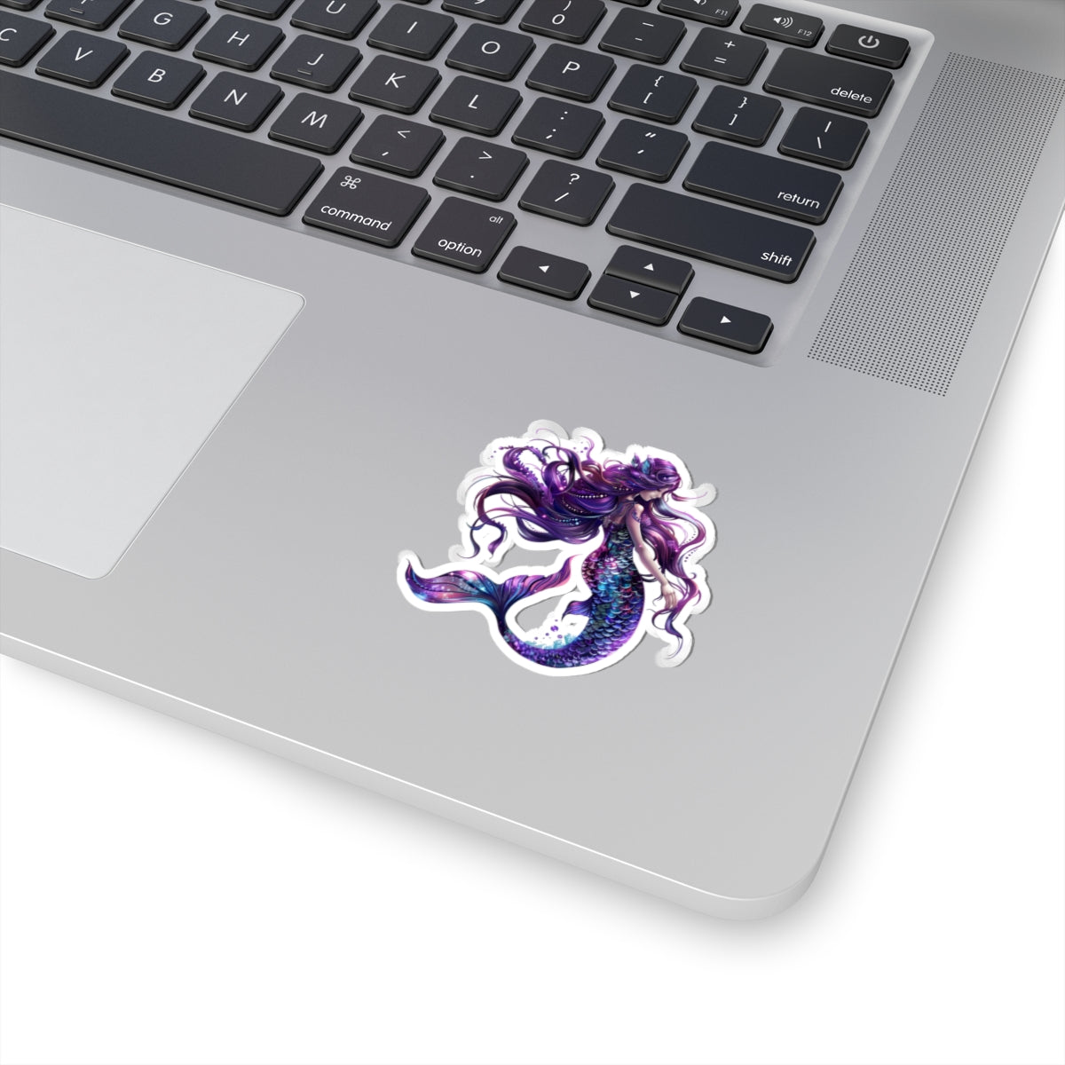 Purple Mermaid Sticker