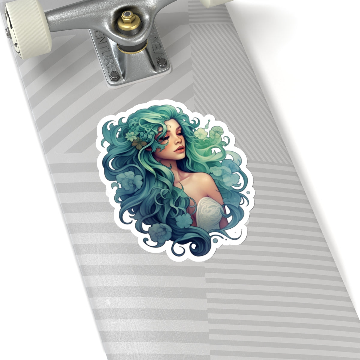 Green Sea Siren Sticker