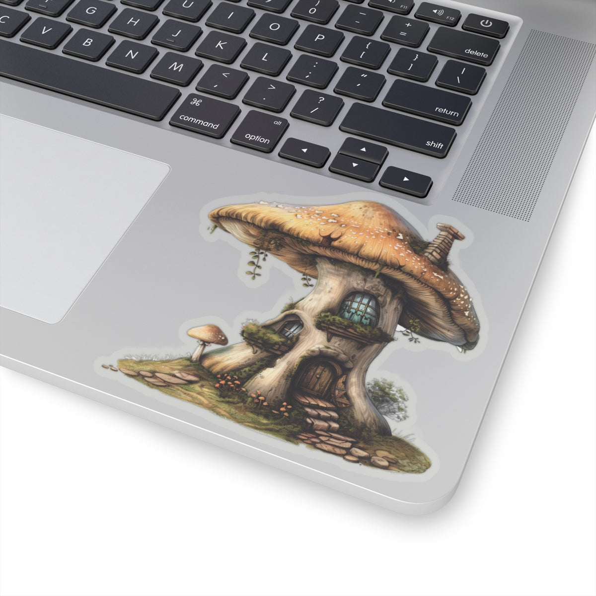 Mushroom House Sticker