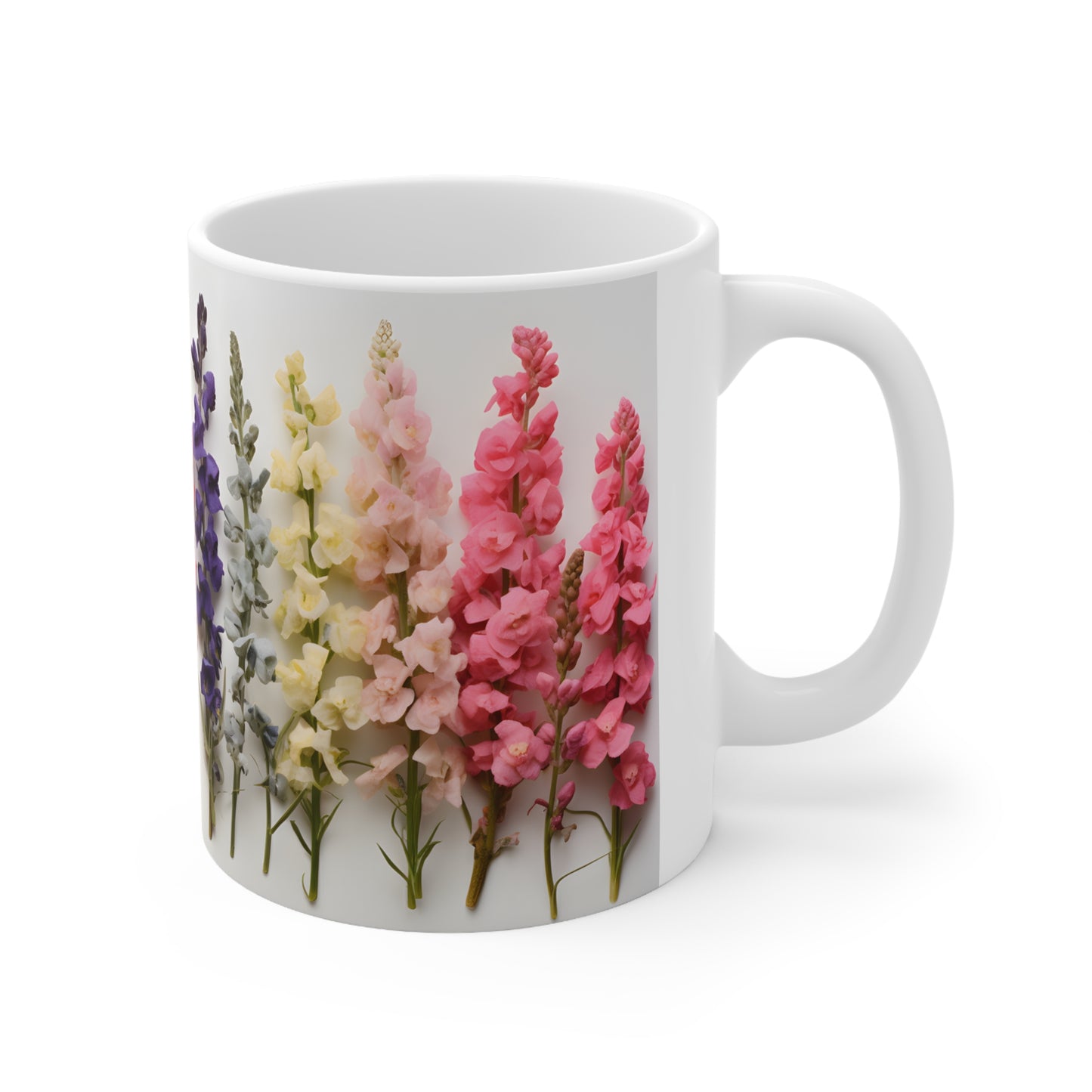 Snapdragon Flower Mug - 110 oz Ceramic Coffee Mug