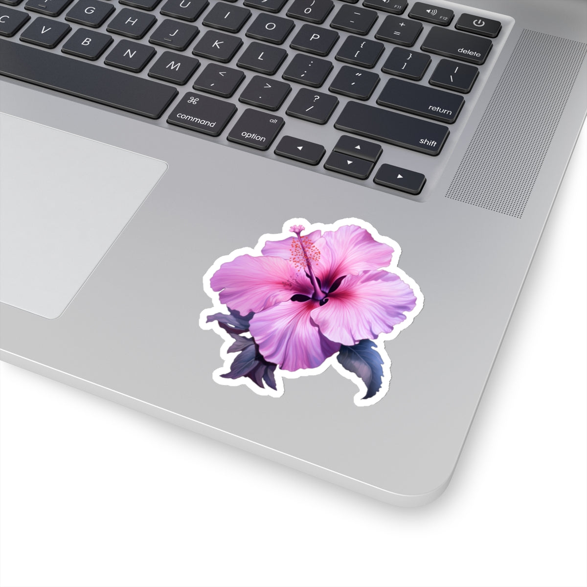 Pink Hibiscus Sticker