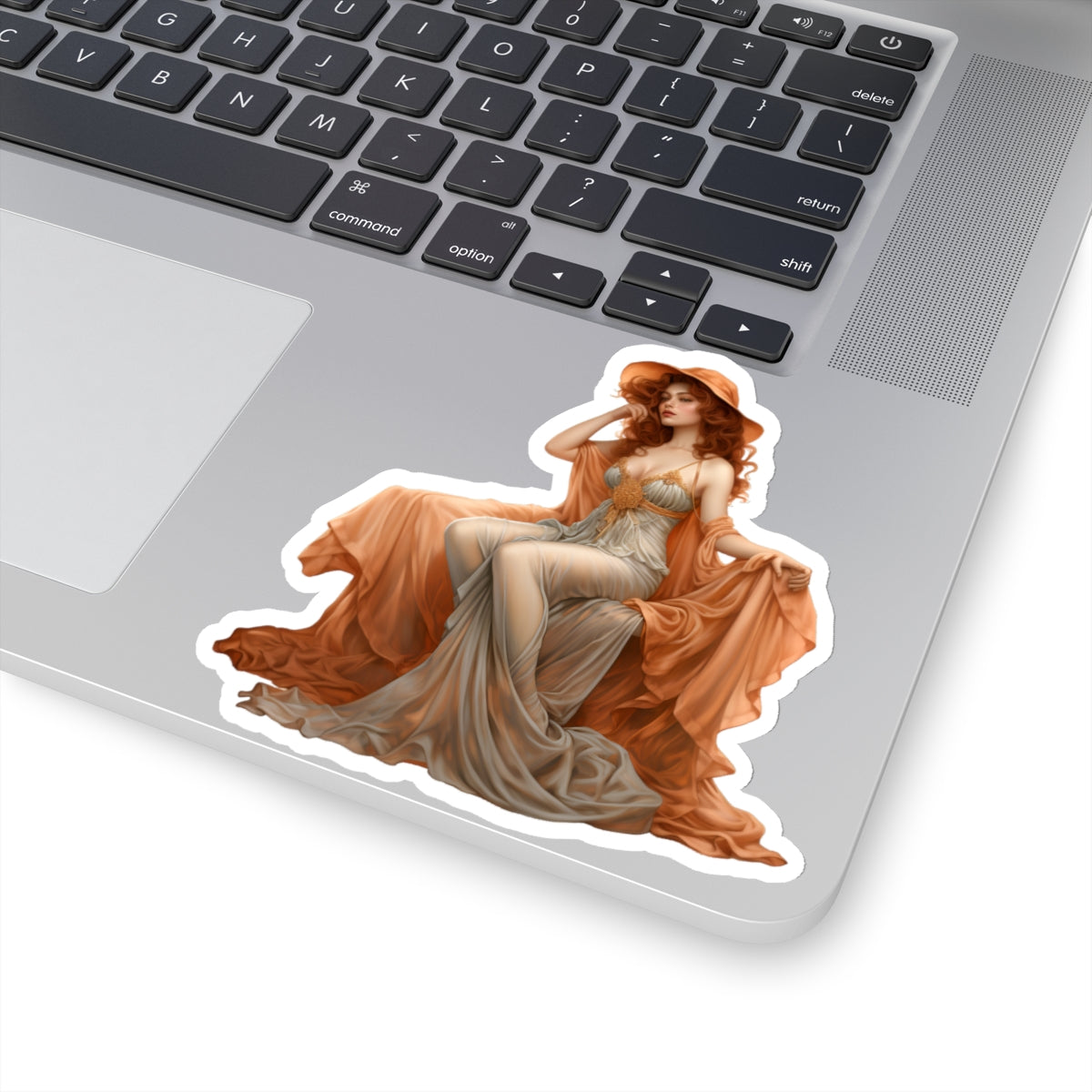 Art Nouveau Woman Sticker