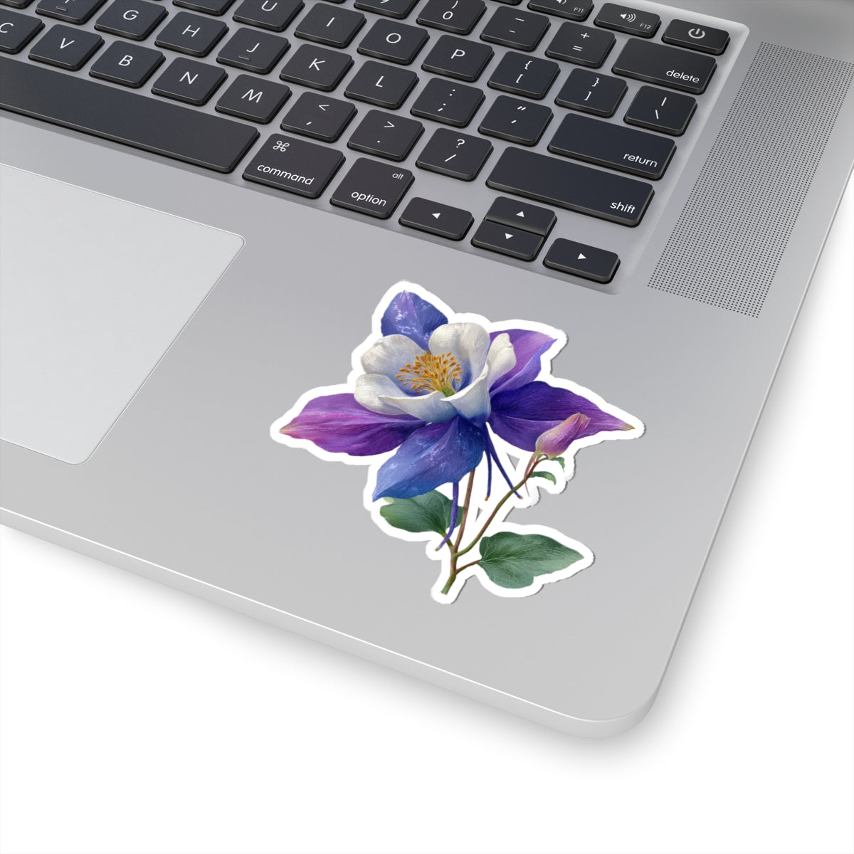 Purple Columbine Sticker