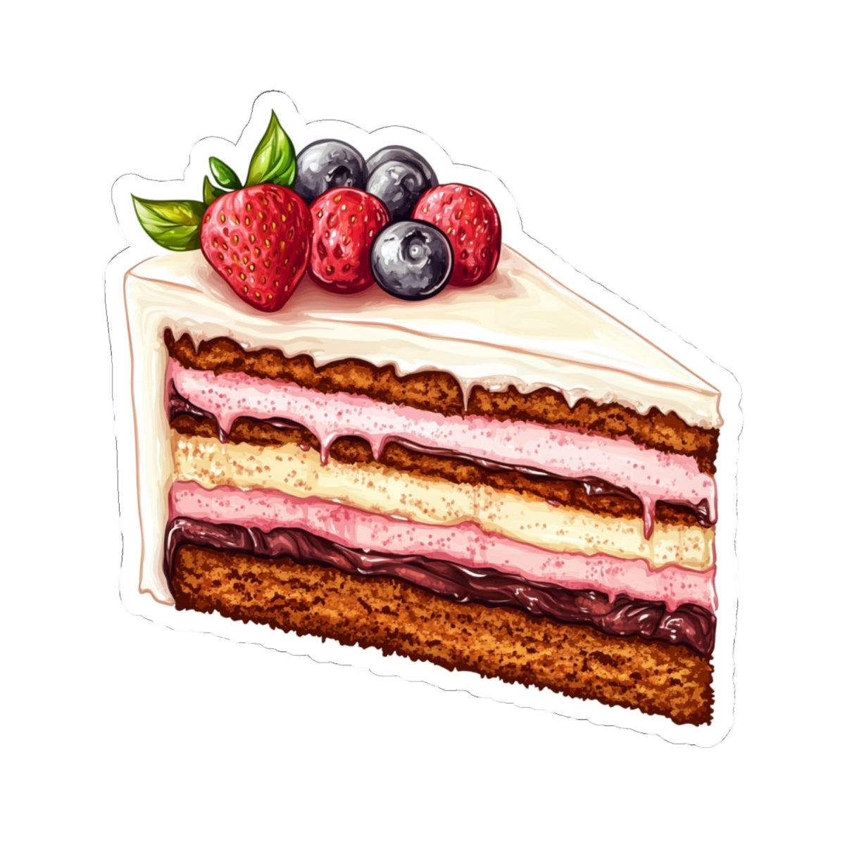 Layered Cake Sticker