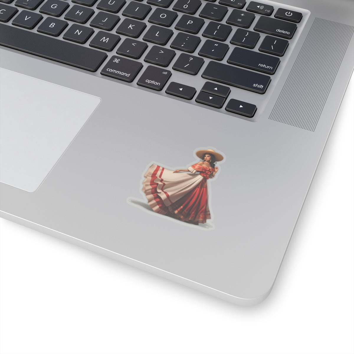 Latina Woman in Traditional Dress Sticker