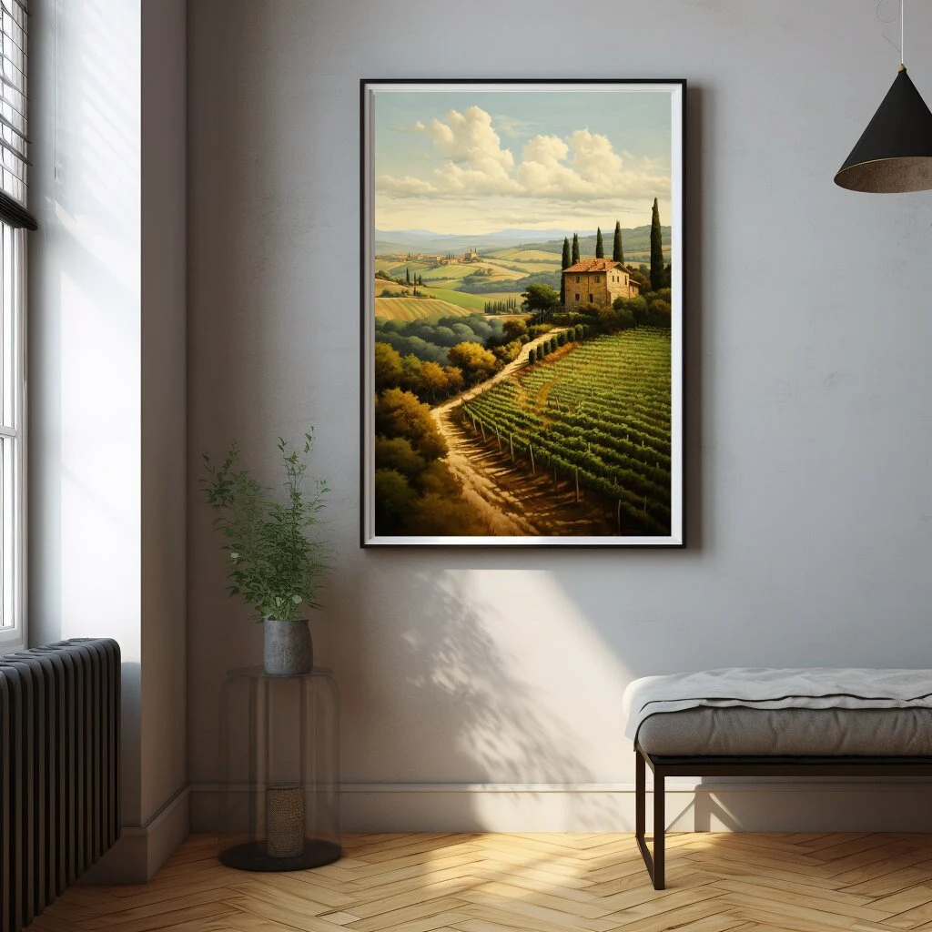 Italian Countryside Poster