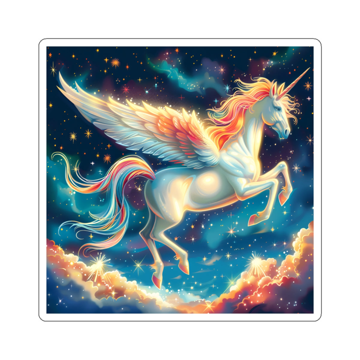 Celestial Pegasus Sticker