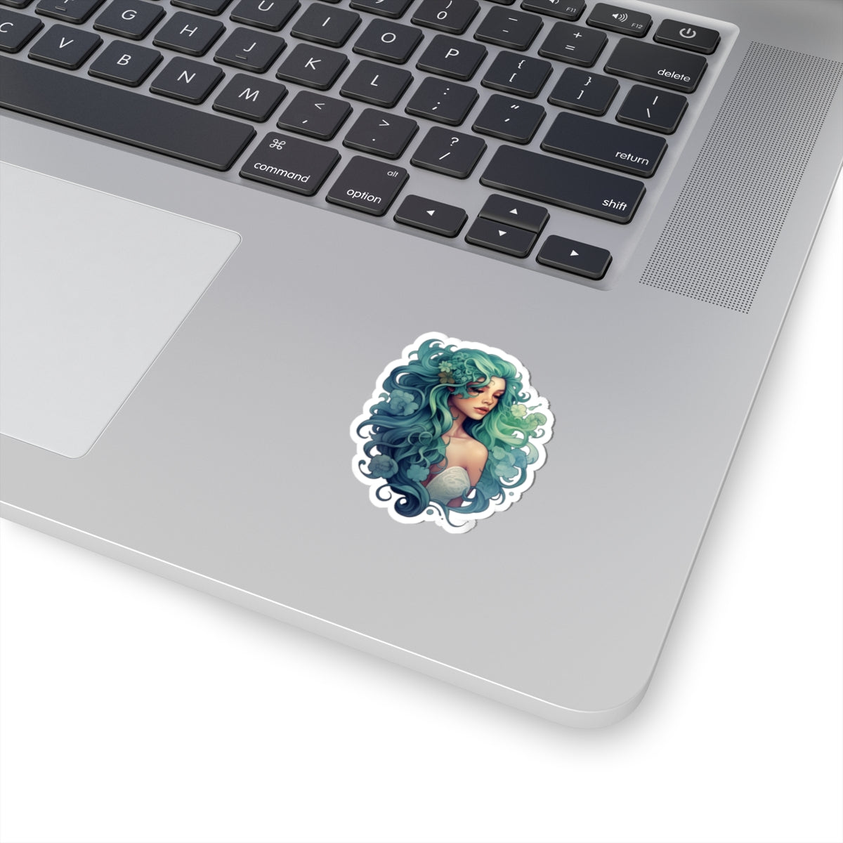 Green Sea Siren Sticker