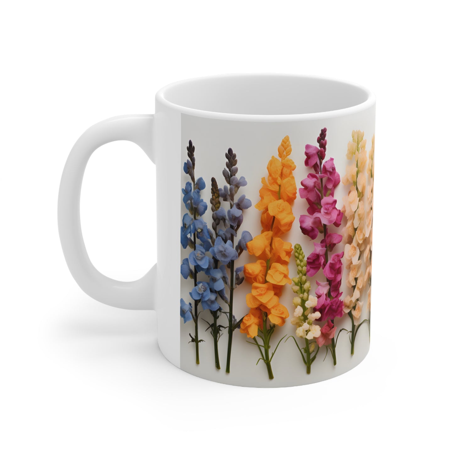 Snapdragon Flower Mug - 110 oz Ceramic Coffee Mug