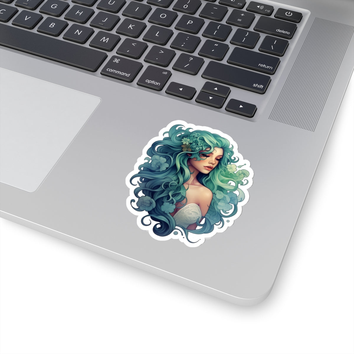 Green Sea Siren Sticker