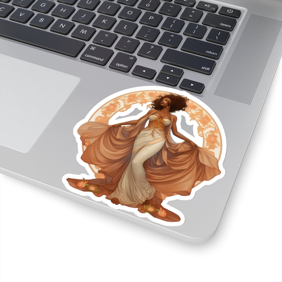 Art Deco Black Woman Sticker