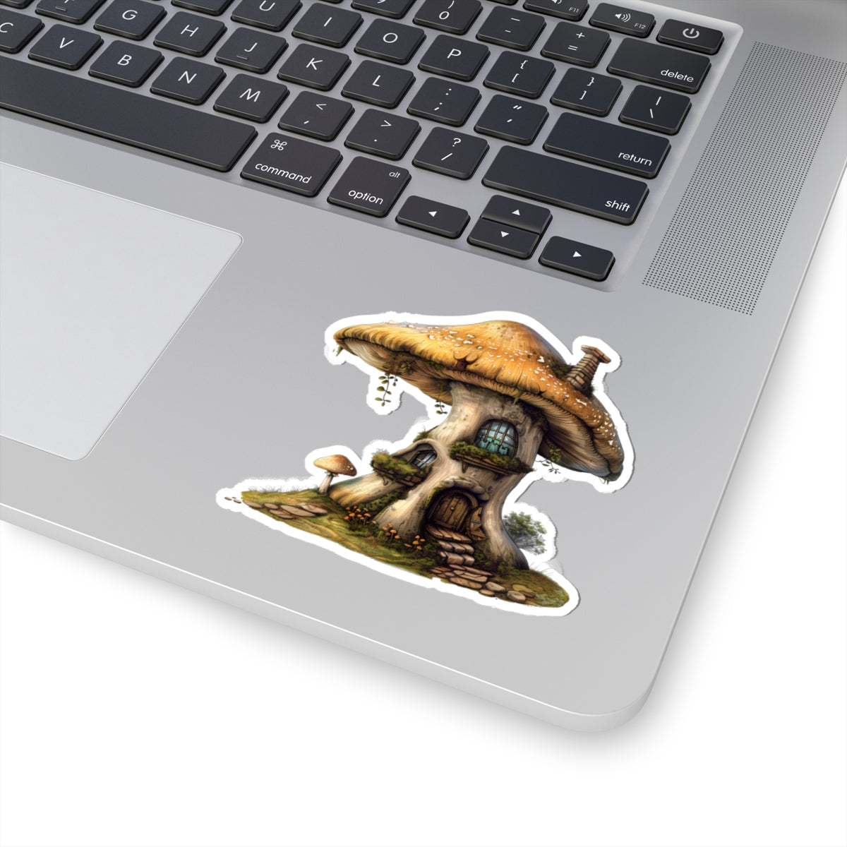Mushroom House Sticker
