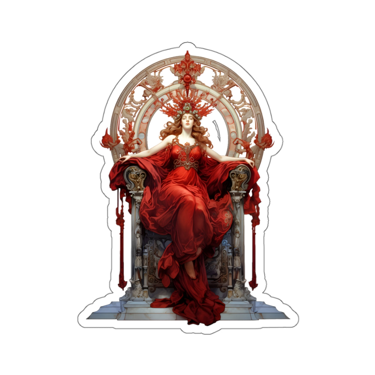 Ruby Queen Sticker