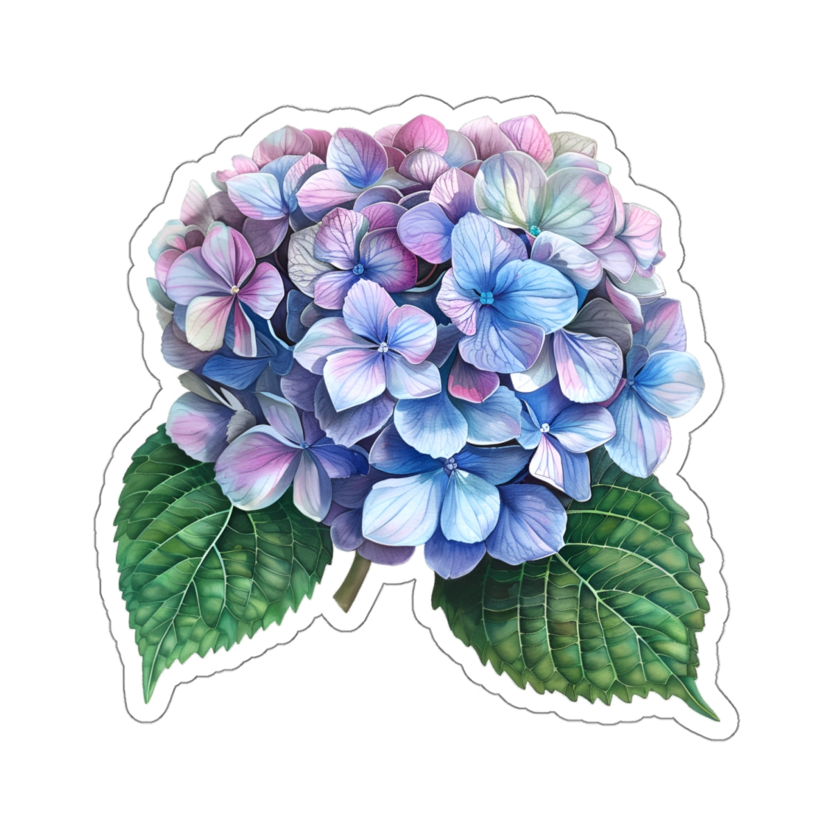 Hydrangea Sticker