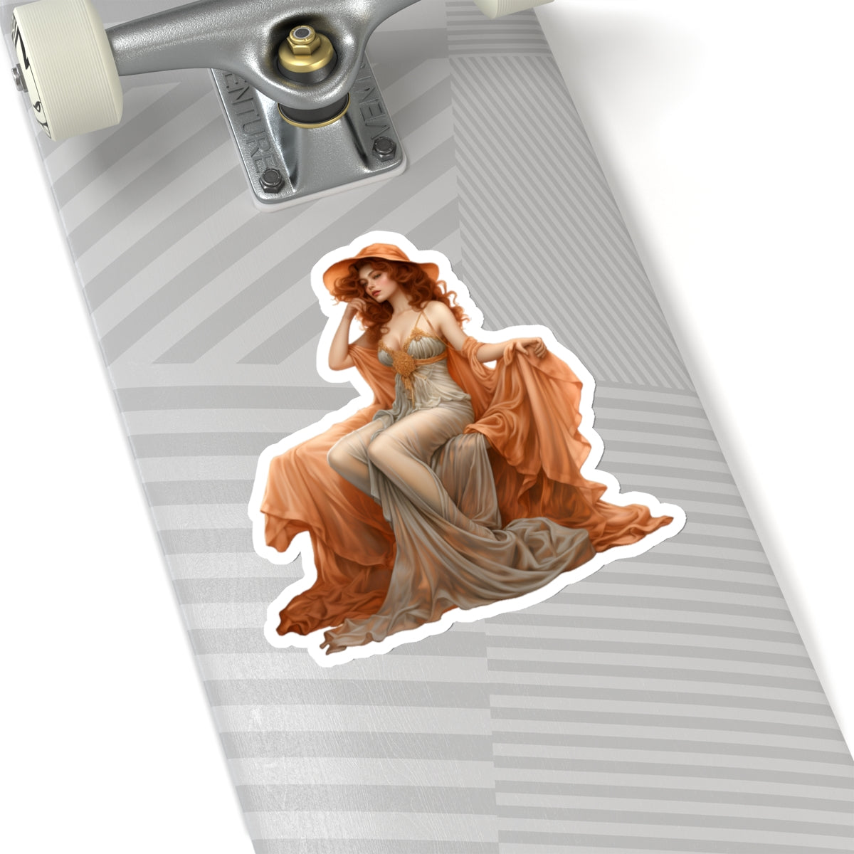 Art Nouveau Woman Sticker