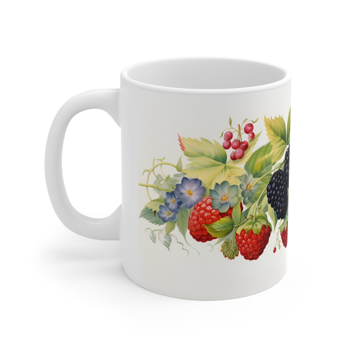 Watercolor Berries Mug