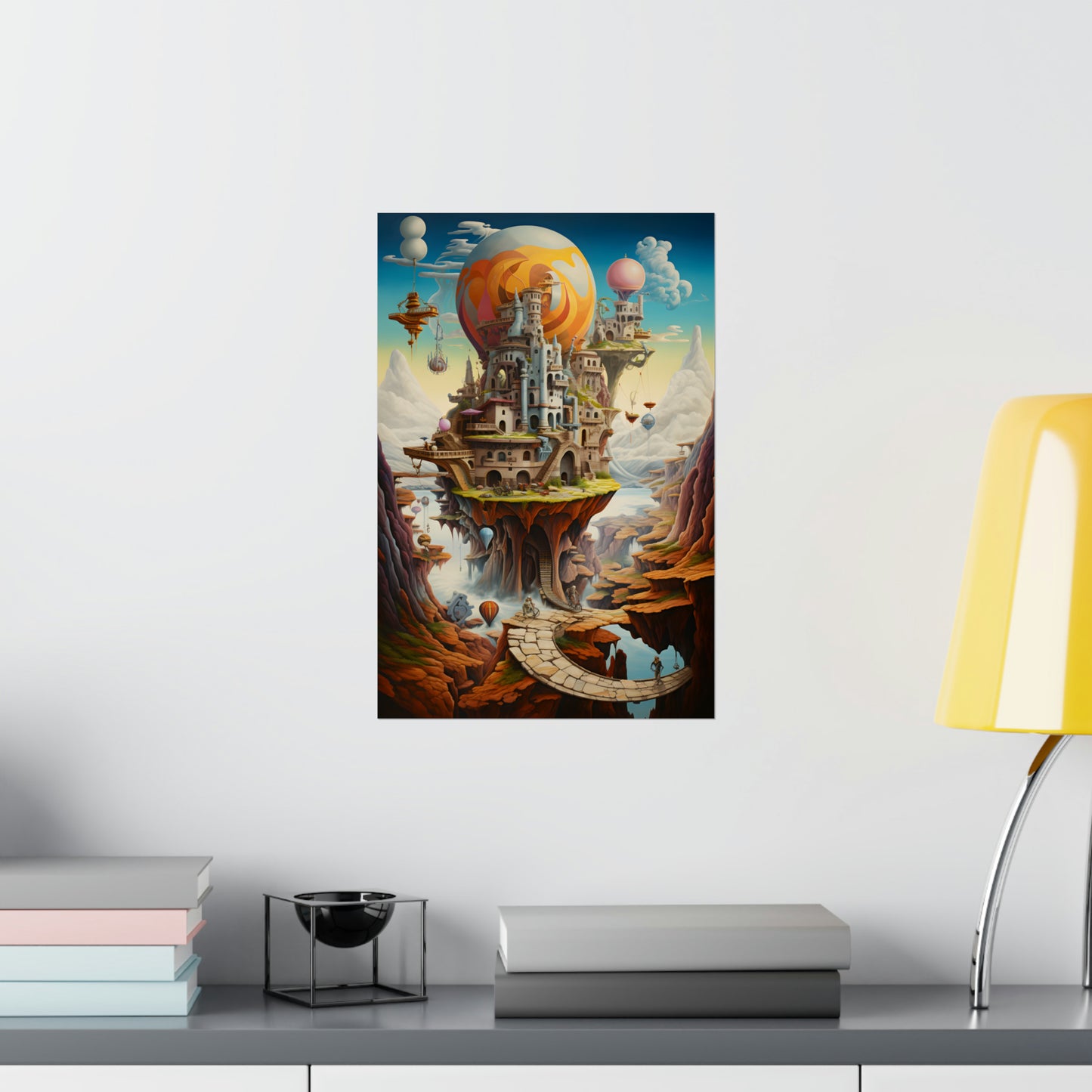 Whimsical Castle Poster