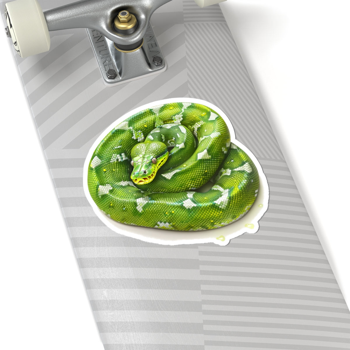 Green Snake Sticker