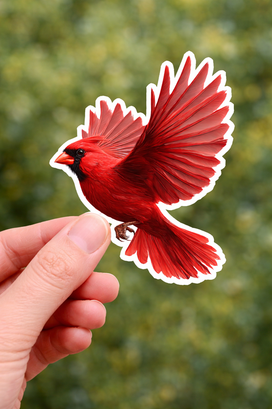 Cardinal Sticker