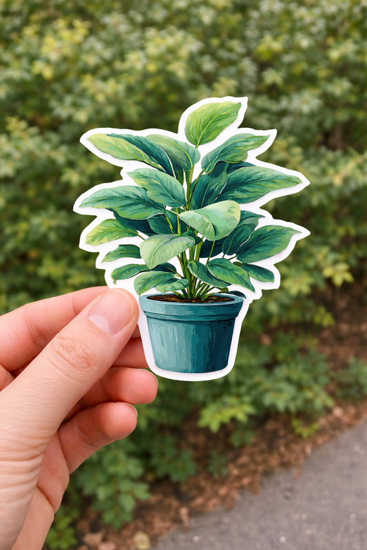 House Plant Sticker