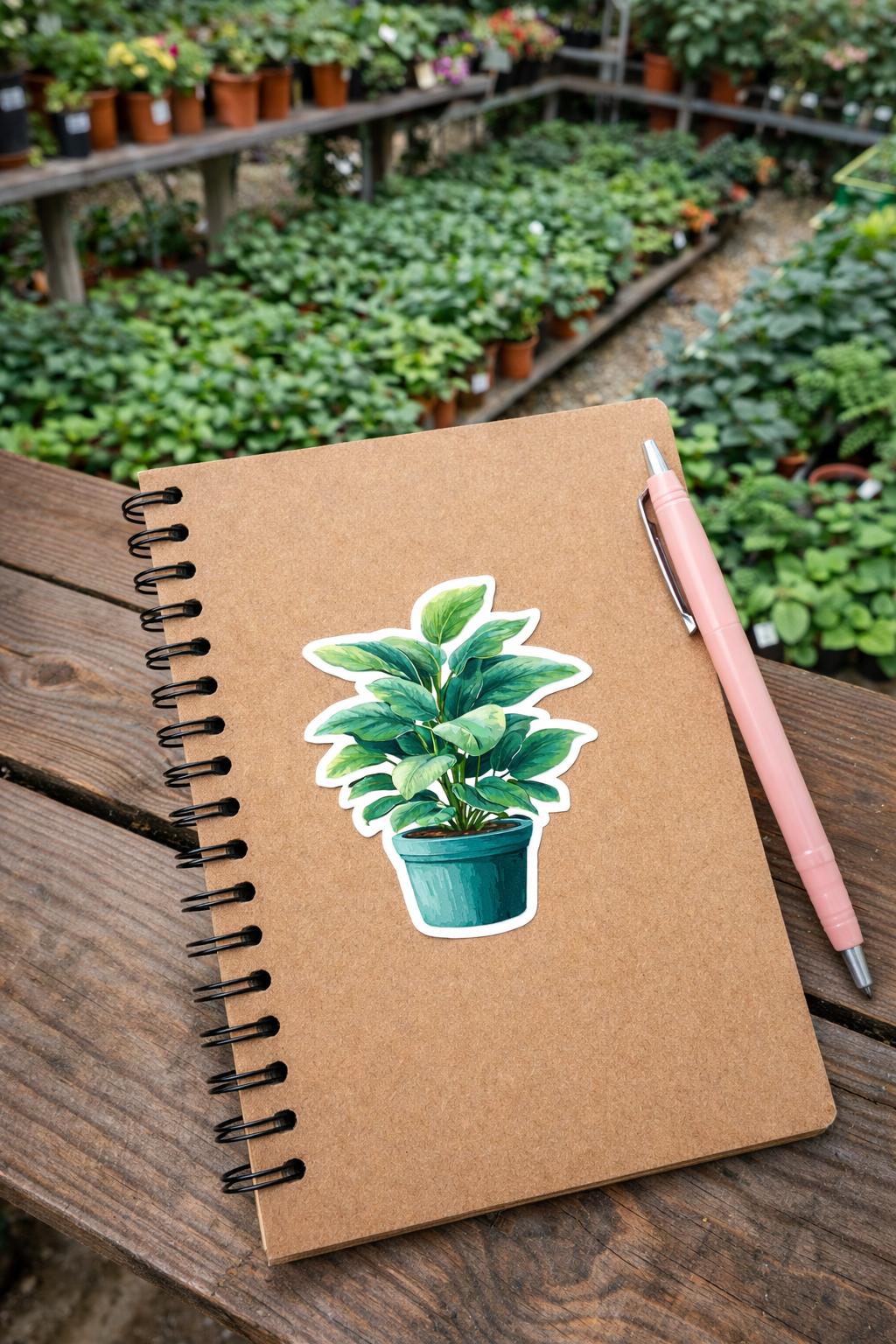 House Plant Sticker