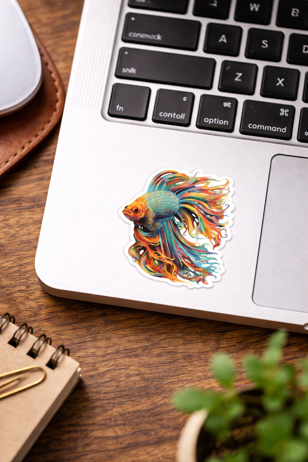 Rainbow Betta Sticker