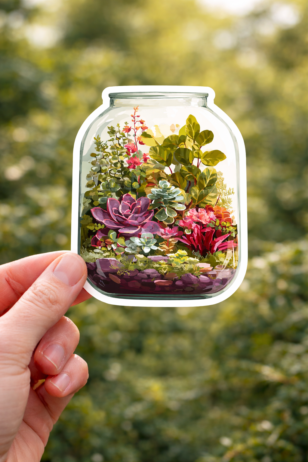 Terrarium Sticker