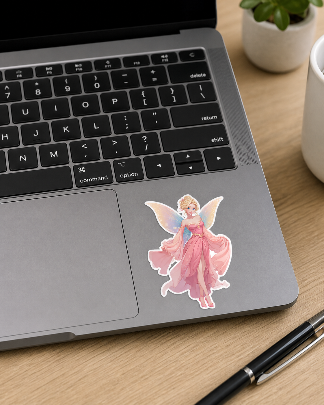 Pink Fairy Sticker