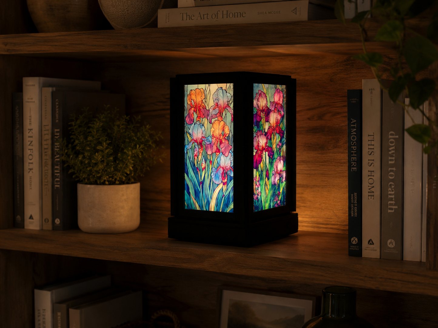 Beautiful Iris Lantern