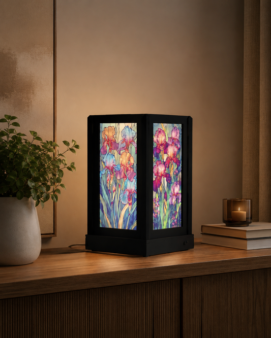 Beautiful Iris Lantern