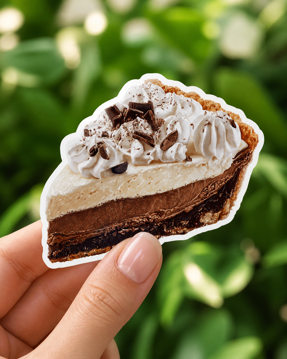 French Silk Pie Sticker