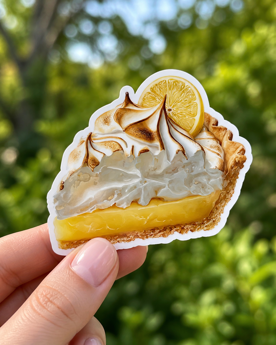 Lemon Meringue Pie Sticker