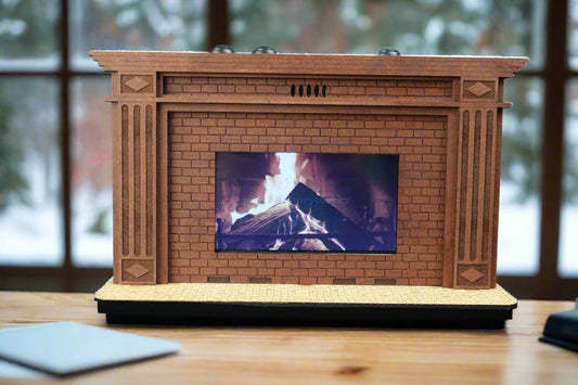 LCD Desktop Fireplace