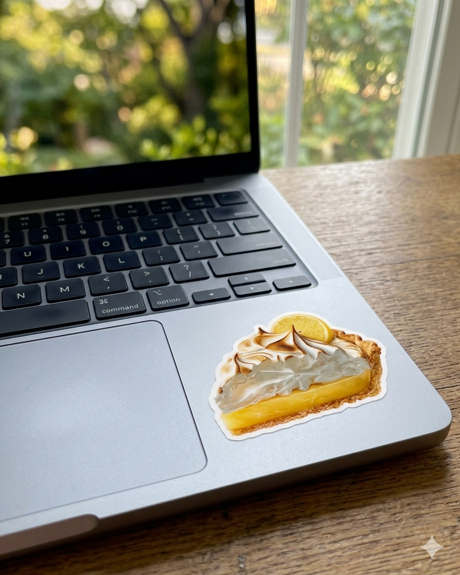 Lemon Meringue Pie Sticker