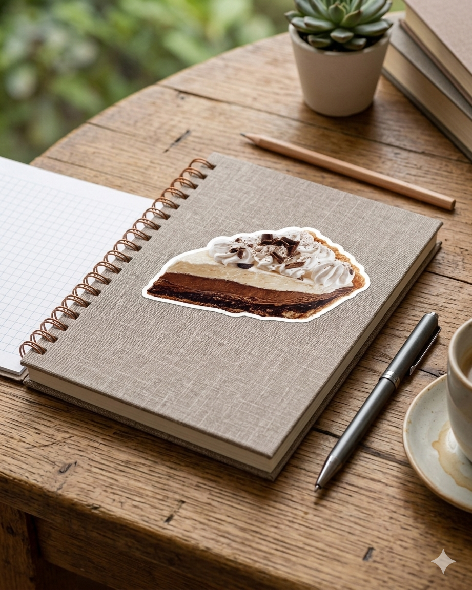 French Silk Pie Sticker