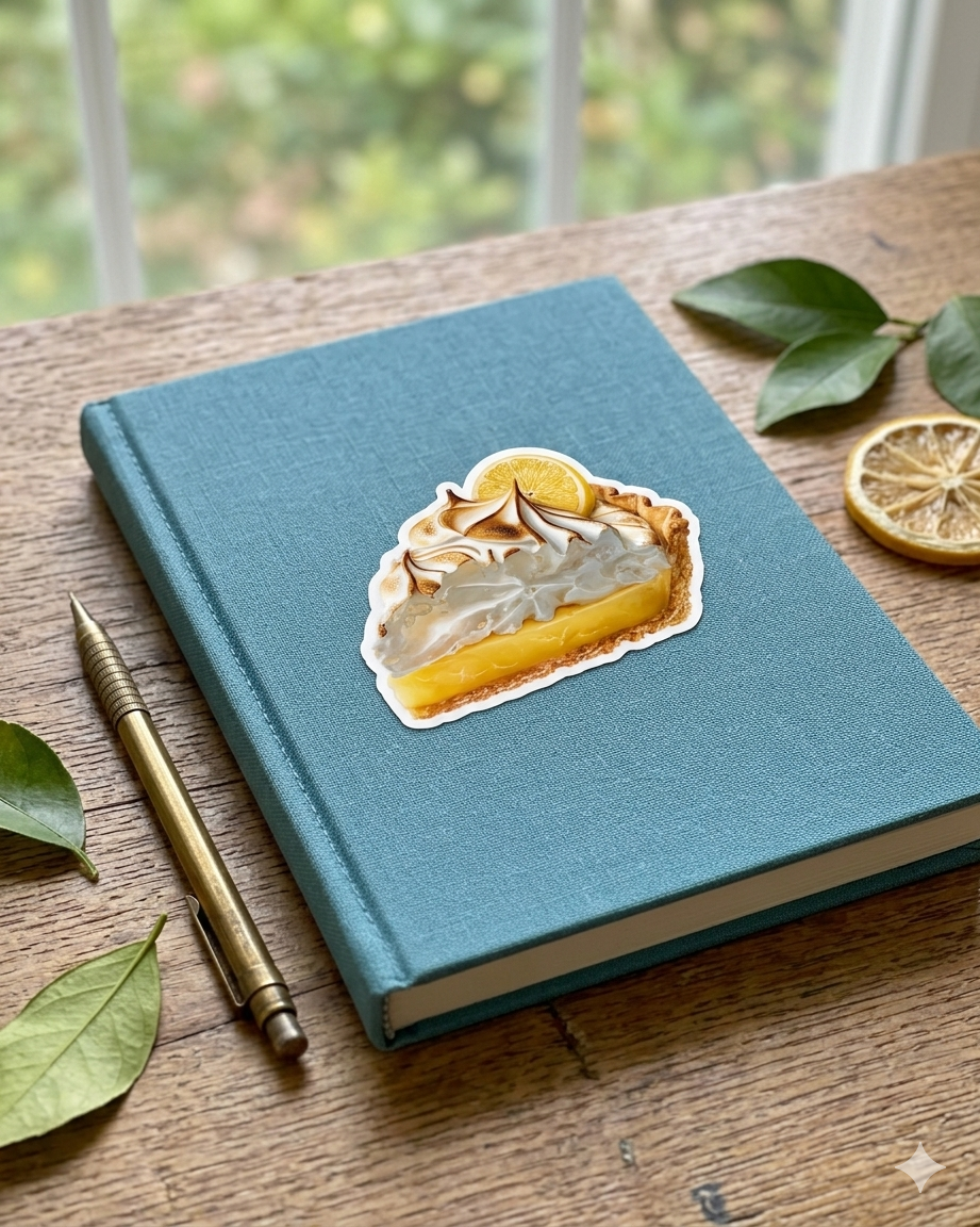 Lemon Meringue Pie Sticker