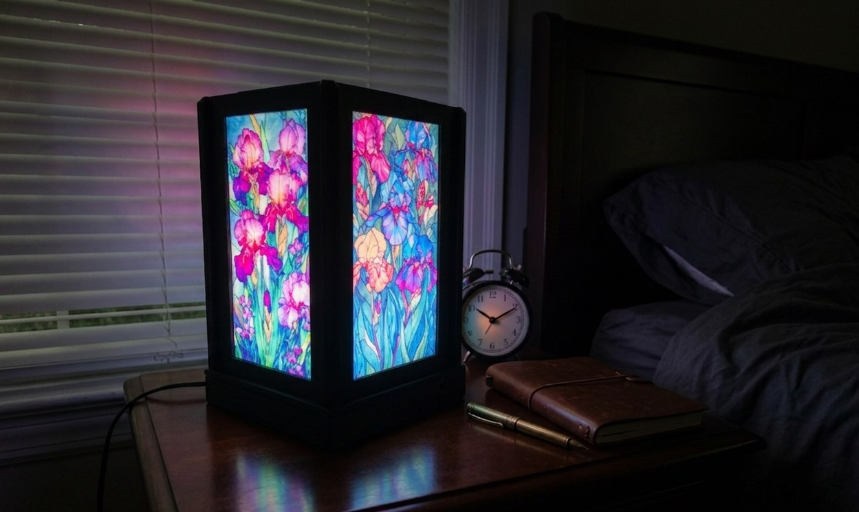 Beautiful Iris Lantern