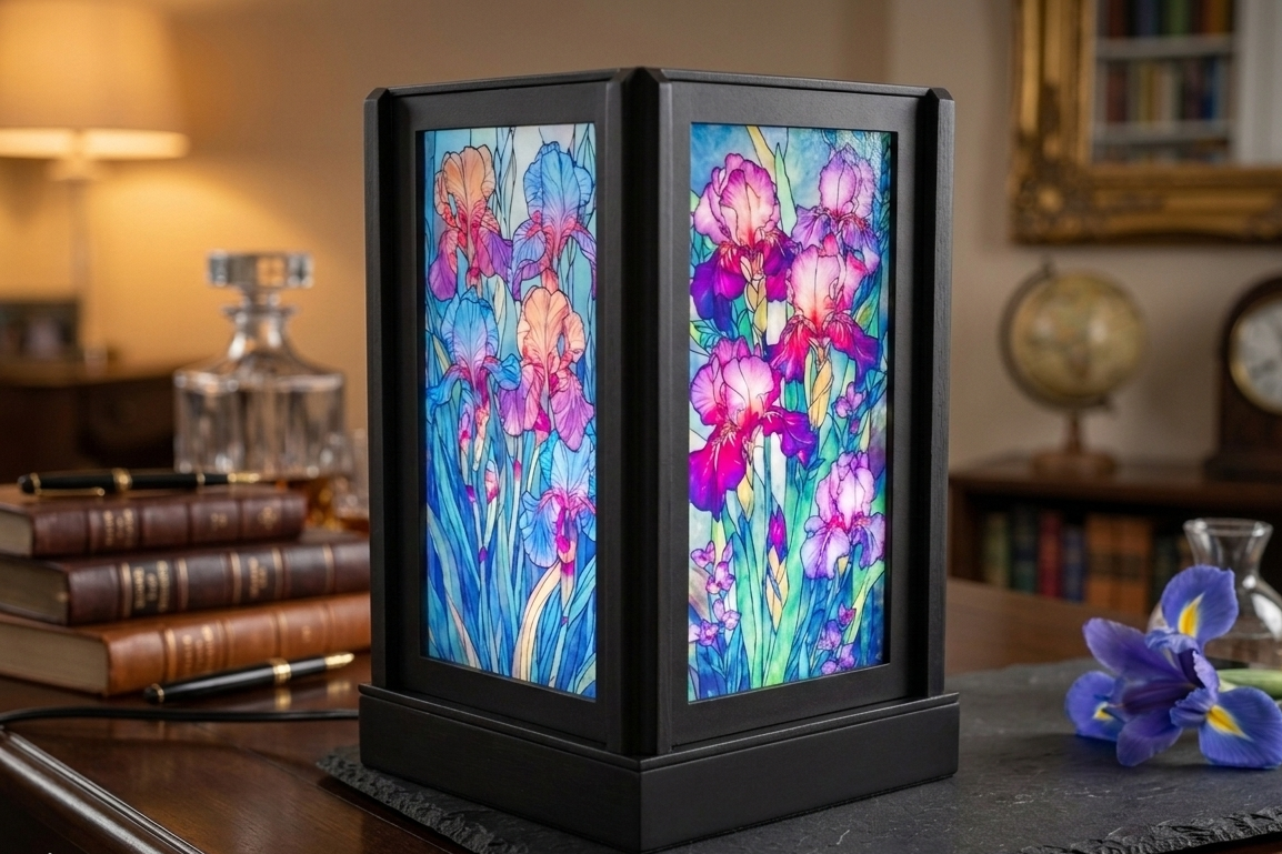 Beautiful Iris Lantern