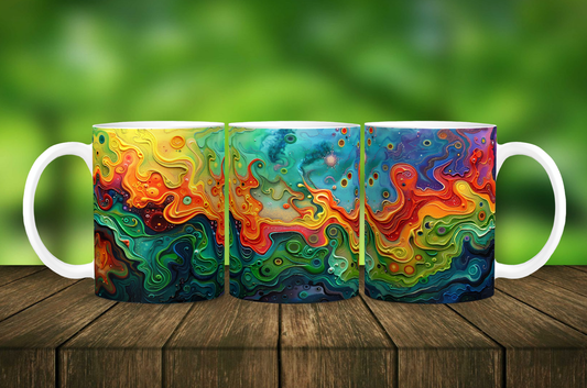 Colorful Abstract Mug