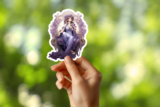 Amethyst Queen Sticker