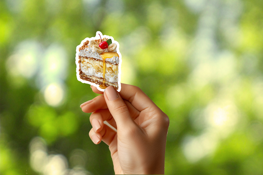 Banana Crunch Pie Sticker